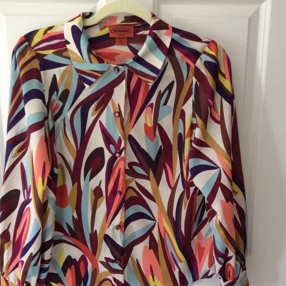 Missoni for Target Tops - Missoni for Target Multi Color Blouse Size M